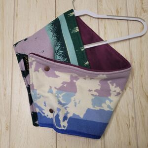 Kanaine Buckaroo Purple Multicolor Cowl